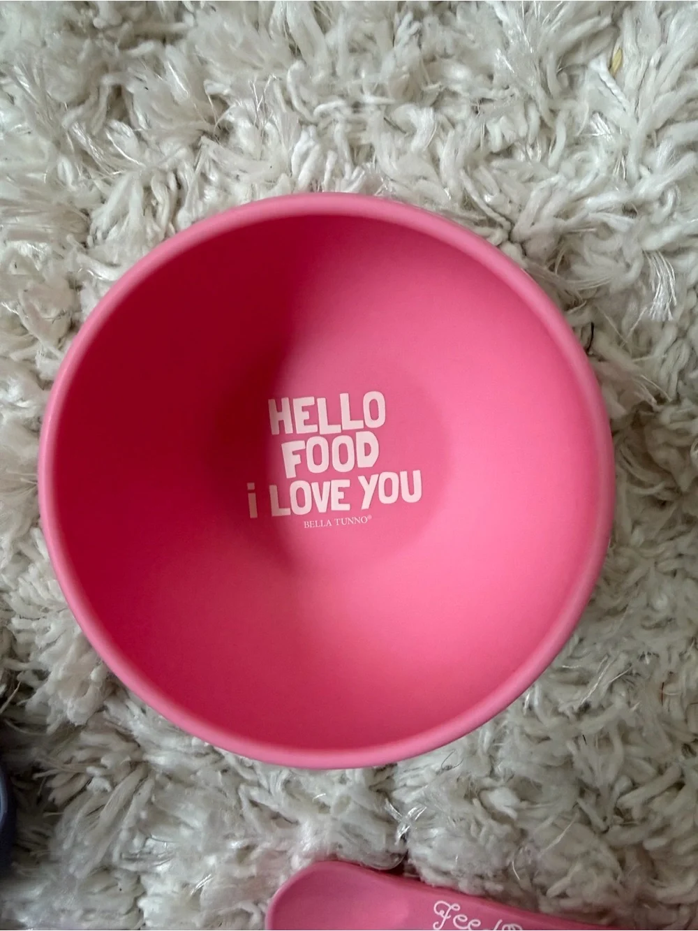 Bella Tunno Kids Silicone Bib in Charcoal w/Kind Is Cool' & Suction Bowl Lot